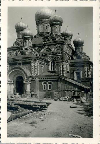 Бундесархив. Воскресенский собор в годы Великой Отечественной войны