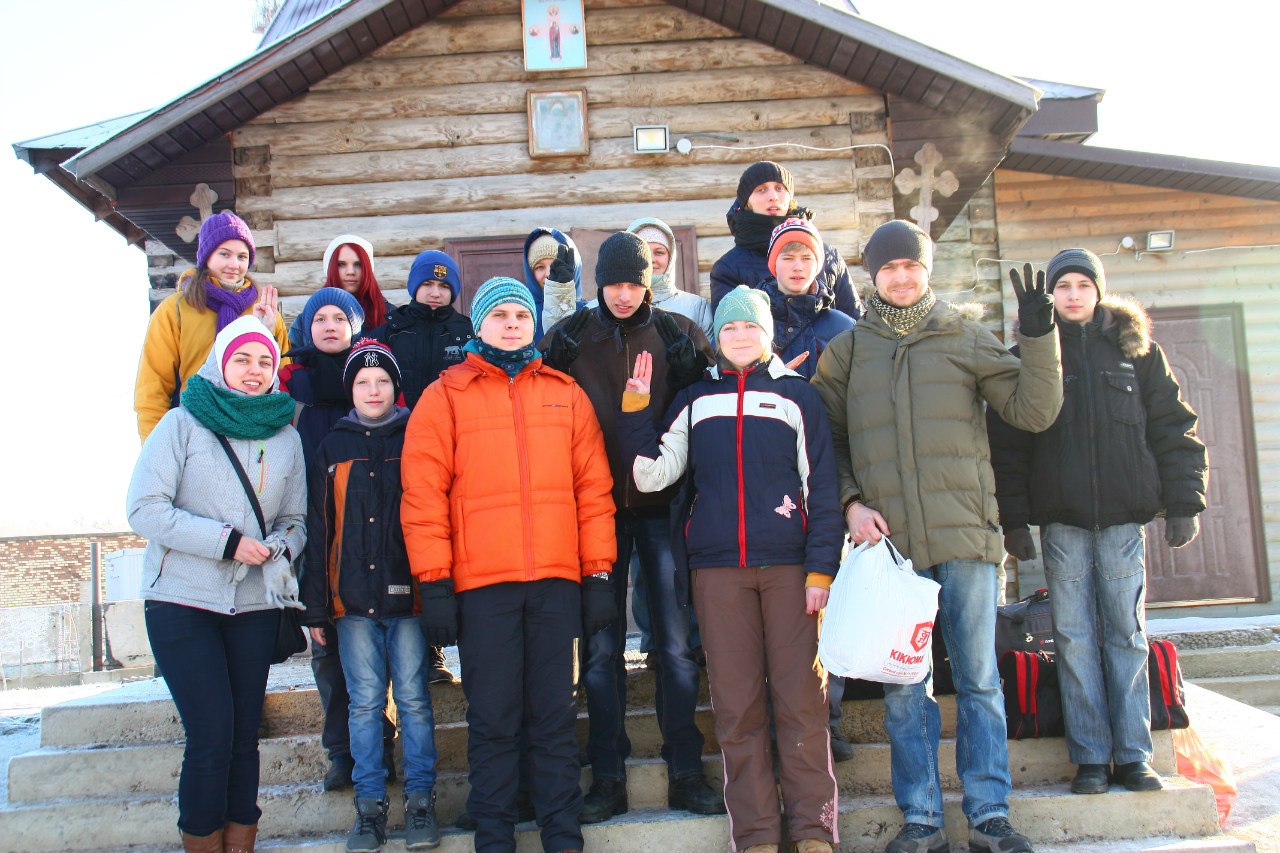 Братчики собора приняли участие  в  зимнем лагере православных следопытов «Бярлог»