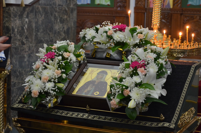 В Борисов доставлена икона с частицей мощей святой Софии Слуцкой