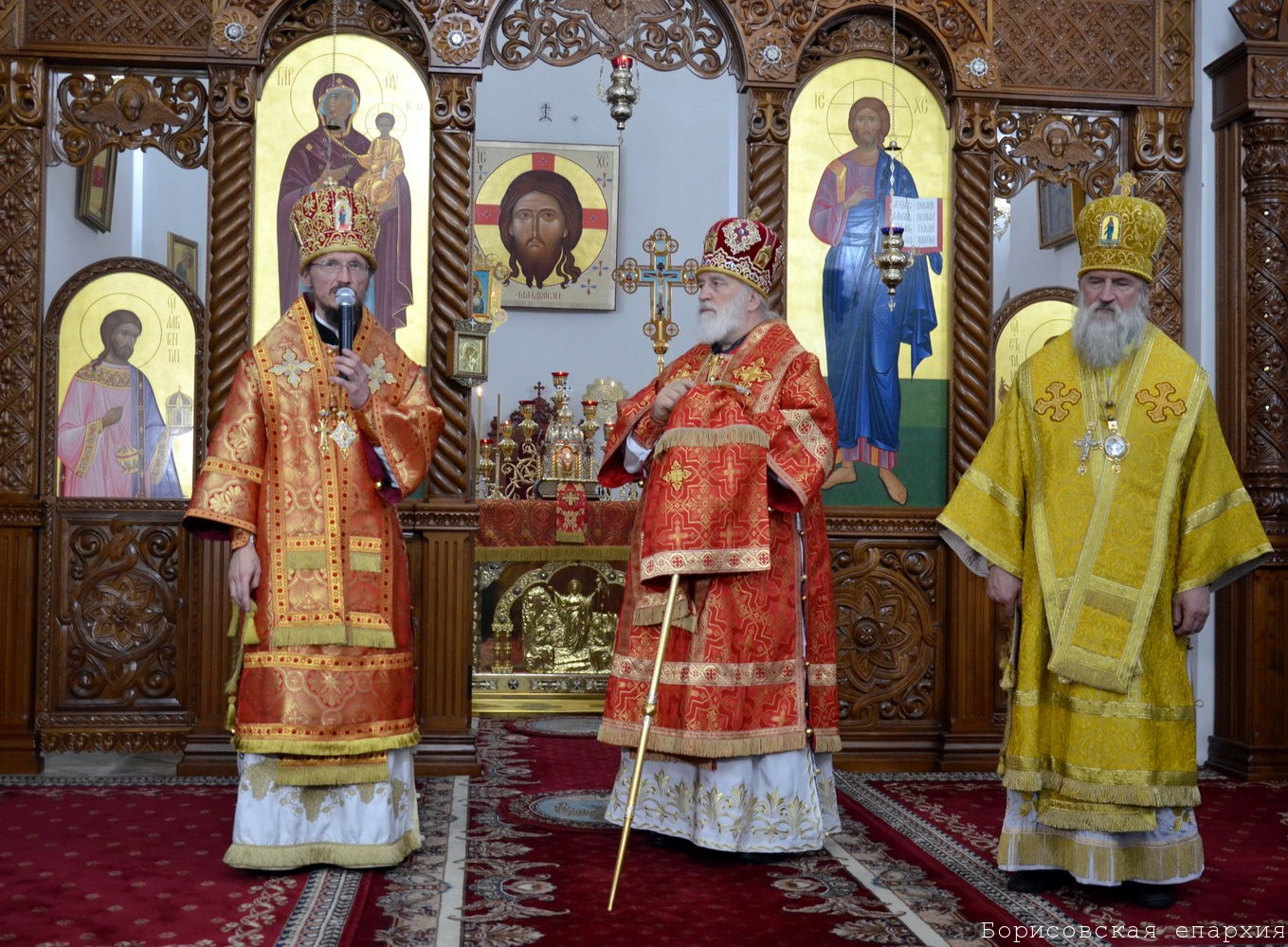В Борисове прошли торжества, посвящённые I-й годовщине образования Борисовской епархии