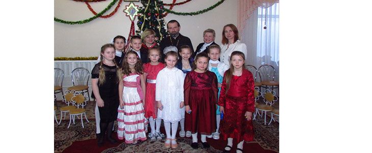В дни Рождественских святок соборяне посетили Борисовский дом ребёнка