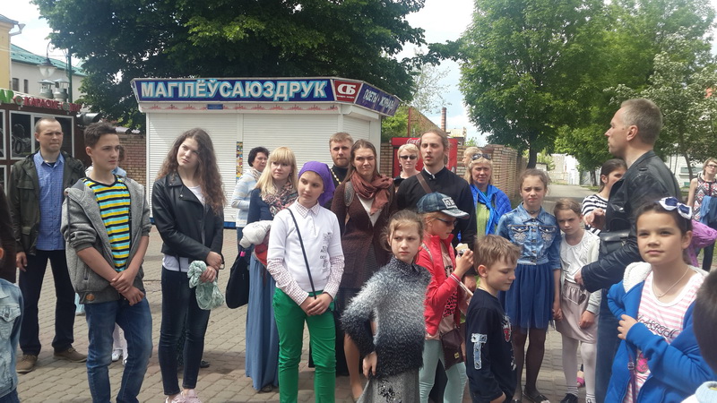 Поездка воскресных школ Борисова в Могилев