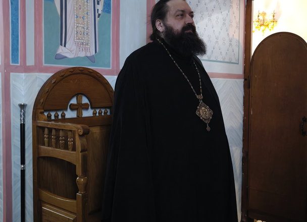 ВО ВТОРНИК ПЕРВОЙ СЕДМИЦЫ ВЕЛИКОГО ПОСТА ЕПИСКОП АМВРОСИЙ МОЛИЛСЯ В КАФЕДРАЛЬНОМ СОБОРЕ