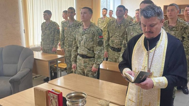 ПАСХАЛЬНАЯ ВСТРЕЧА С ВОЕННОСЛУЖАЩИМИ