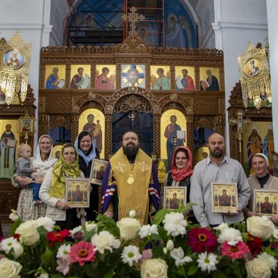 ЕПИСКОП АМВРОСИЙ СОВЕРШИЛ ВЕЧЕРНЕЕ БОГОСЛУЖЕНИЕ И ПОЗДРАВИЛ ПРЕПОДАВАТЕЛЕЙ ВОСКРЕСНОЙ ШКОЛЫ КАФЕДРАЛЬНОГО СОБОРА С НАЧАЛОМ НОВОГО УЧЕБНОГО ГОДА